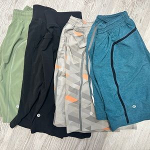 Mens Large Lululemon Shorts- 4 pack